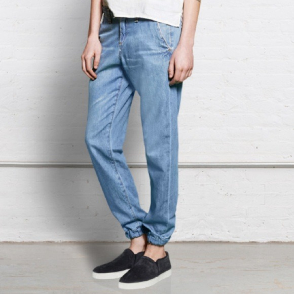 Rag Bone Jeans Rag Bone Jogger Pajama Jeans In Drakes Size 26 Poshmark